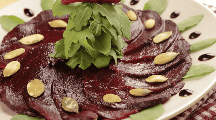 Ekspresowe carpaccio z buraków