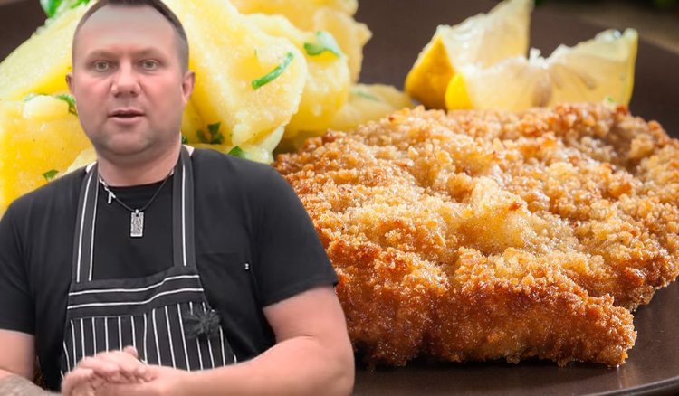 Strzelczyk pokazał, jak robi kotlety schabowe z mielonego mięsa. Kruchość i soczystość nie z tej ziemi