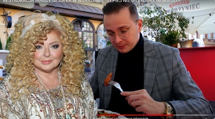 Youtuber zaskoczony wysokimi cenami w restauracji Gessler
