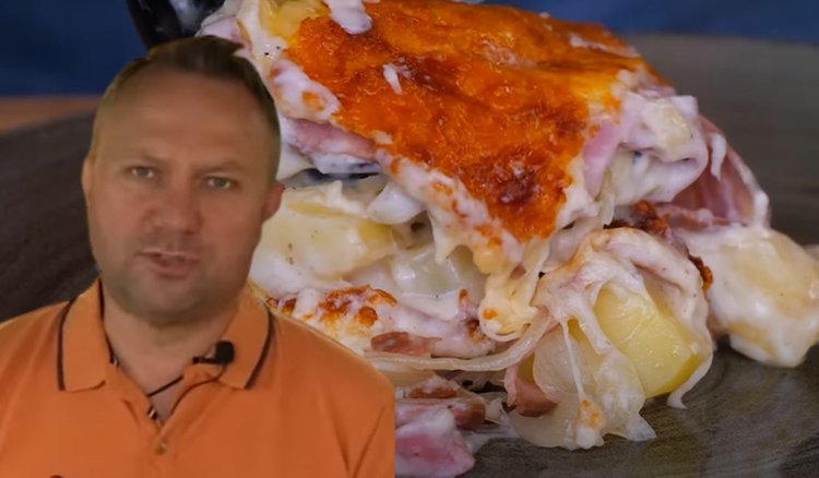 Zapiekanka ziemniaczana według przepisu Tomasza Strzelczyka. Sekret tkwi w 1 dodatku