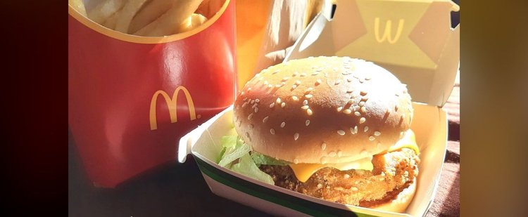 Wegetariańska kanapka w McDonald&rsquo;s