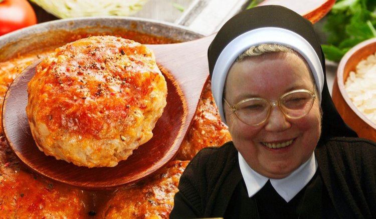 Siostra Anastazja robi kotlety a’la gołabki. Nic lepszego nie podasz na obiad
