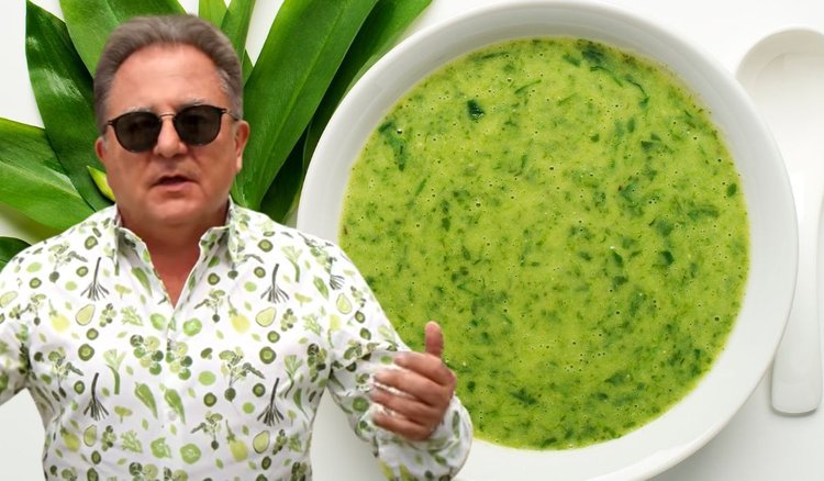 Makłowicz robi zielony chłodnik. W składzie same największe rarytasy