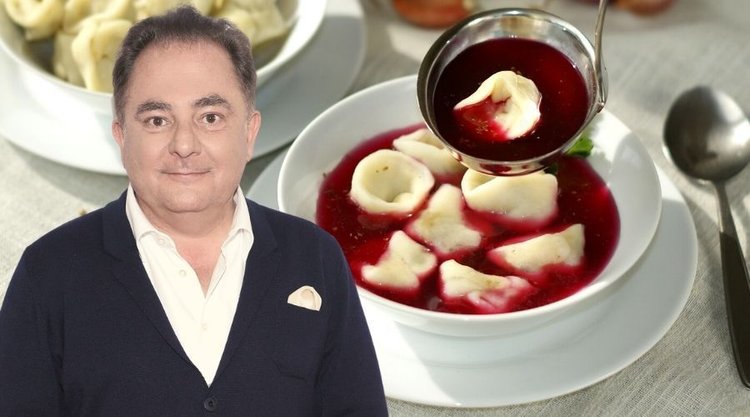 Wyjątkowe pieczone pierogi do barszczu czerwonego wg. przepisu Makłowicza