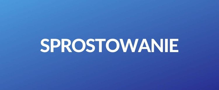 Sprostowanie