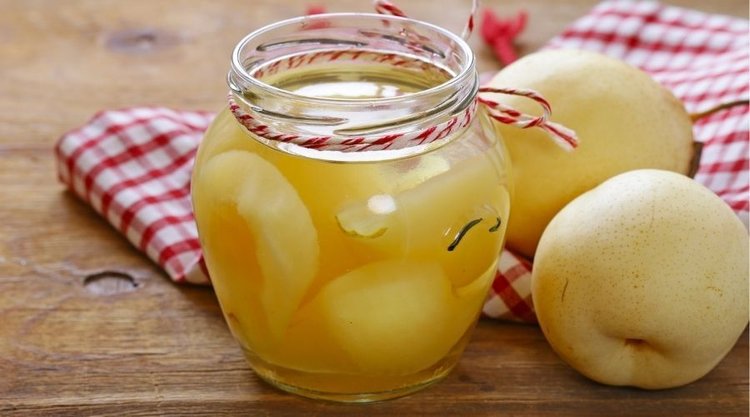 Przepyszne gruszki w syropie do mięs i serów