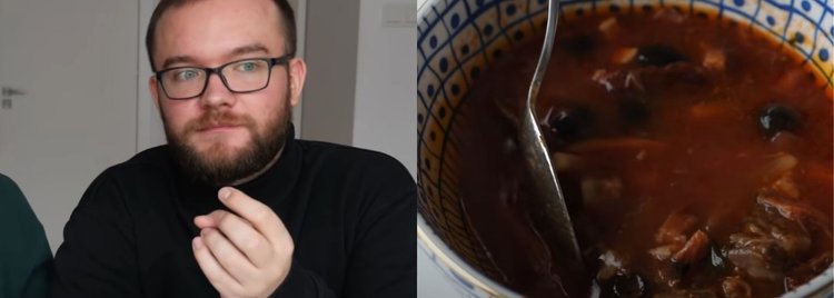 Kosztowne, gotowe dania od Gessler ocenione przez Youtubera