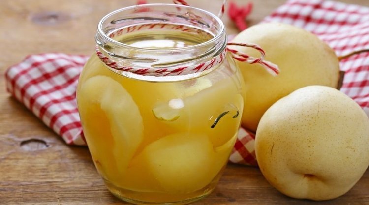 Delikatne w smaku gruszki w syropie wg. przepisu siostry Anastazji