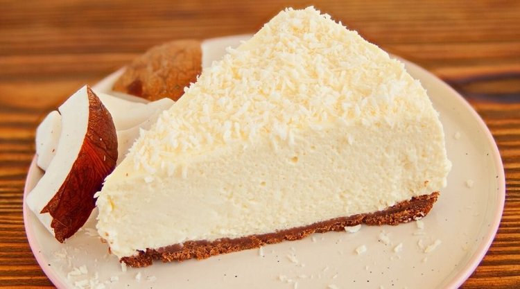 Idealne na święta ciasto bez pieczenia - Śnieżny Puch