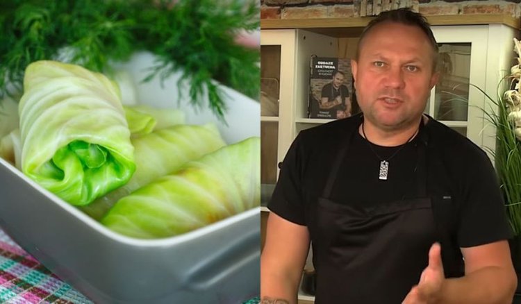 Bez mięsa, ryżu i pomidorów. Strzelczyk zrobił gołąbki według staropolskiej receptury. Palce lizać