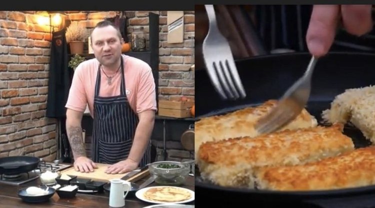 Smakowite krokiety Tomasza Strzelczyka z zaskakującym nadzieniem ze szpinaku