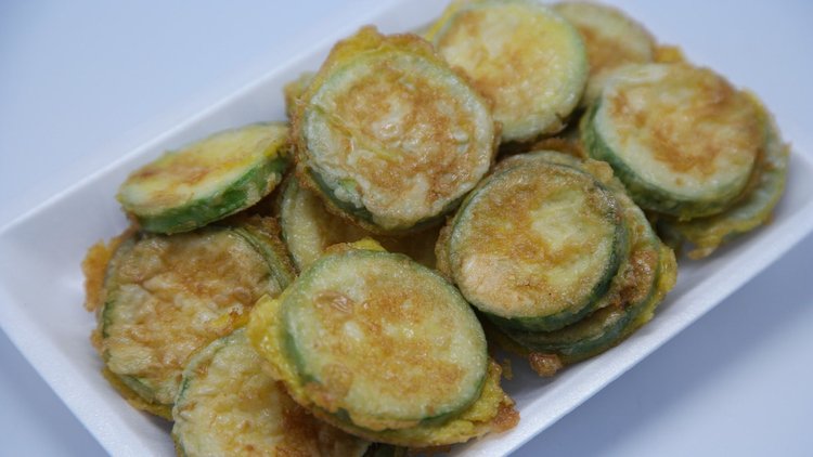 Pieczone talarki z cukinii