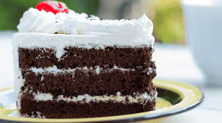 Ciemne ciasto z serkiem mascarpone 