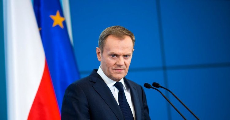 Tusk w Poczdamie. Krytykuje Niemcy za za małe zaangażowanie w pomoc Ukrainie