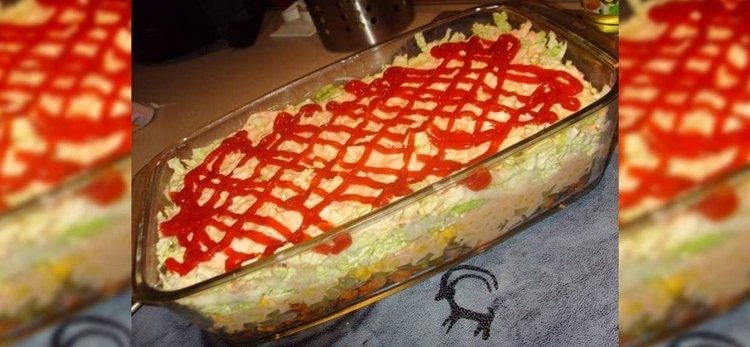 Pozycja obowiązkowa każdej imprezy - kultowa sałatka gyros krok po kroku