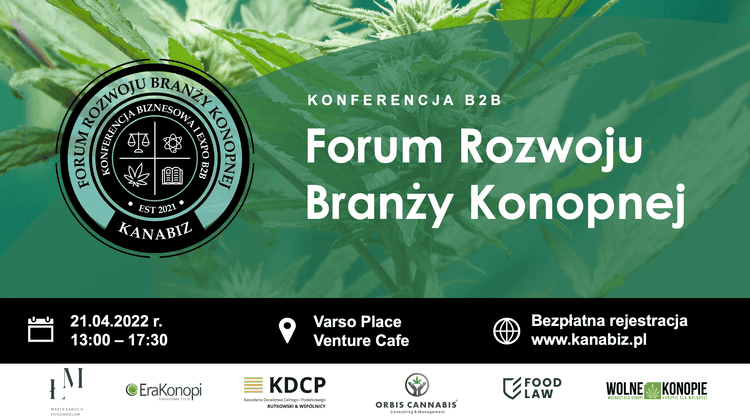 Zapowiedź Forum Rozwoju Branży Konopnej, Kanabiz