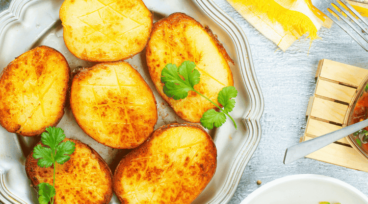Ziemniaki pieczone w rękawie bez tłuszczu