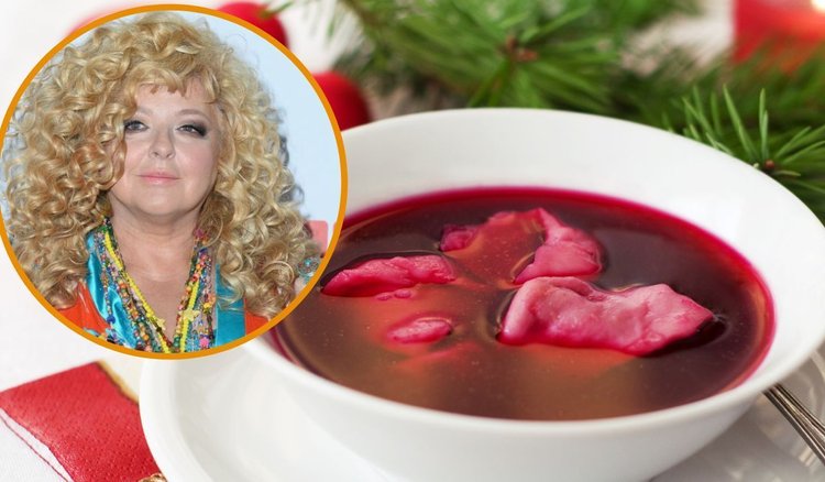 Magda Gessler na Wigilię gotuje barszcz bez buraków. Staropolska zupa zachwyca aromatem