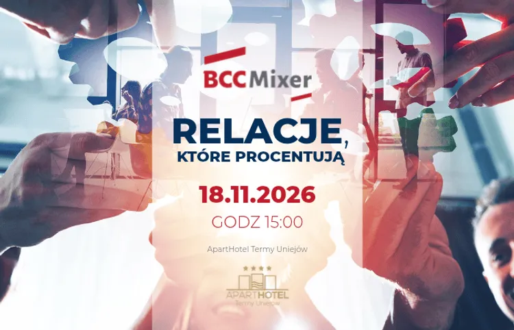 Jak sztuczna inteligencja zmienia biznes? Przedsiębiorcy spotkają się na 8. edycji BCC Mixer w Uniejowie