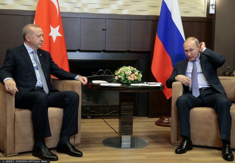 Prezydent Turcji Erdogan: Zachód prowokuje Rosję