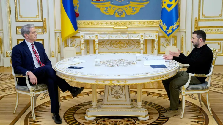 Zełenski gotowy do wznowienia rozmów. Sekretarz Skarbu USA: na stole nie ma takiej opcji