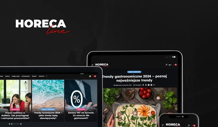 HorecaLine.pl - nowy portal informacyjny branży HoReCa