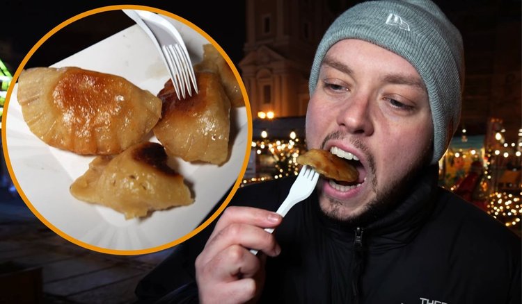 Kupił pierogi na jarmarku bożonarodzeniowym, ta cena to jakiś żart. „Nie wiem, czy jadłem gorsze”