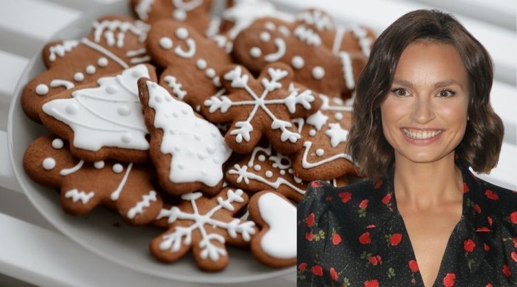 Mięciutkie bożonarodzeniowe pierniczki z lukrem z przepisu Ani Starmach