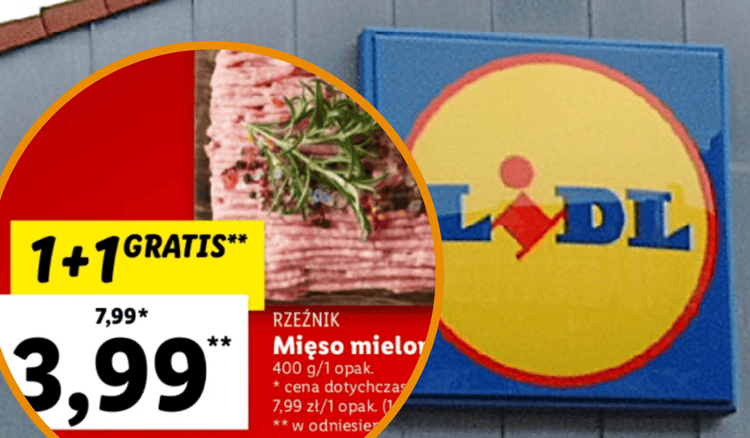 Ruszyło rano we wszystkich Lidlach. Mielone tańsze nawet niż w Biedronce 