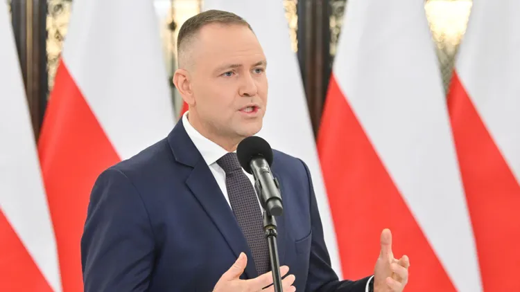 Prezydent na gali bokerskiej. Jednym ze sponsorów firma "Nowrocky"