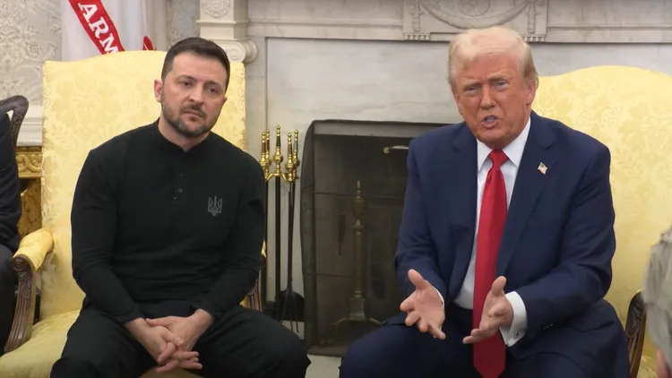 Cały świat reaguje na awanturę Trump – Zełenski. Jest oficjalna odpowiedź Białego Domu: "Ukraińcy chcą oddać terytorium"