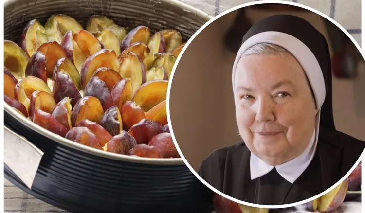 Jesienne ciasto ze śliwkami według przepisu siostry Anastazji
