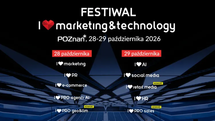 Festiwal I ❤️ Marketing & Technology wraca do Poznania. 10 konferencji, 4000+ uczestników i ponad 100 wystawców 