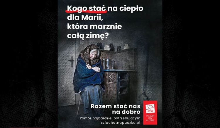Razem stać nas na dobro. Pomóż się ogrzać 