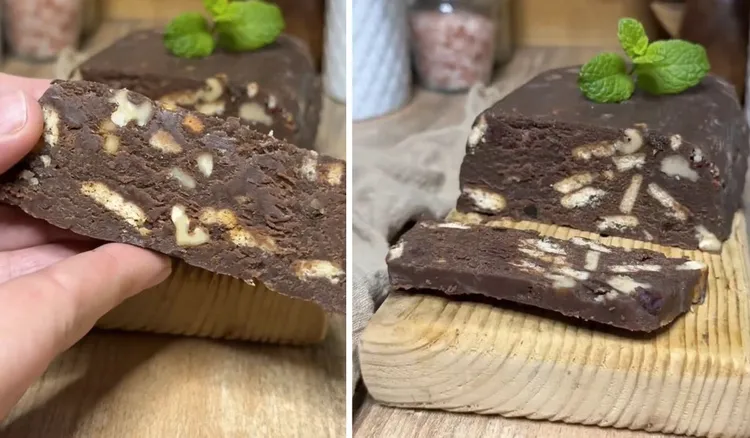 Blok czekoladowy jak za PRL-u jest hitem w moim domu. Rodzina wciąż prosi o ten deser
