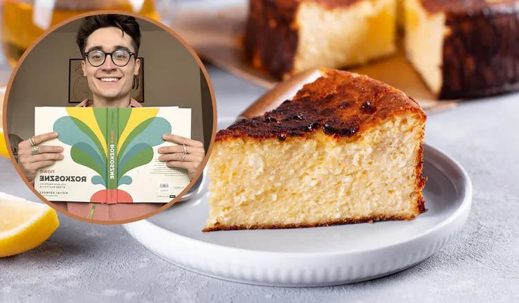 Ten przepis na sernik baskijski Rozkosznego jest już kultowy. Polacy go kochają