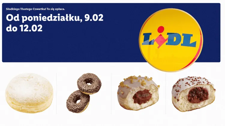 W Lidlu oszaleli. Zapomnijcie o budyniu i marmoladzie. Takie pączki serwują na Tłusty Czwartek. Ceny również zaskakują