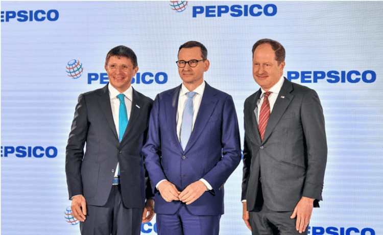 PepsiCo otwiera w Polsce fabrykę. Morawiecki: "Da się u nas inwestować"