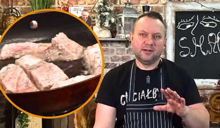 Tomasz Strzelczyk pokazał jak smażyć karpia, aby mąka się nie paliła. Mało znany sposób