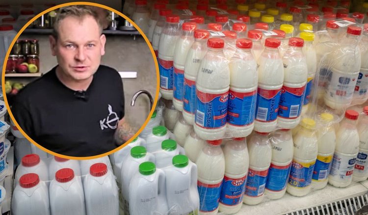 Kucharz porównał mleko w kartonie z mlekiem w butelce. Jego wybór nie pozostawia złudzeń