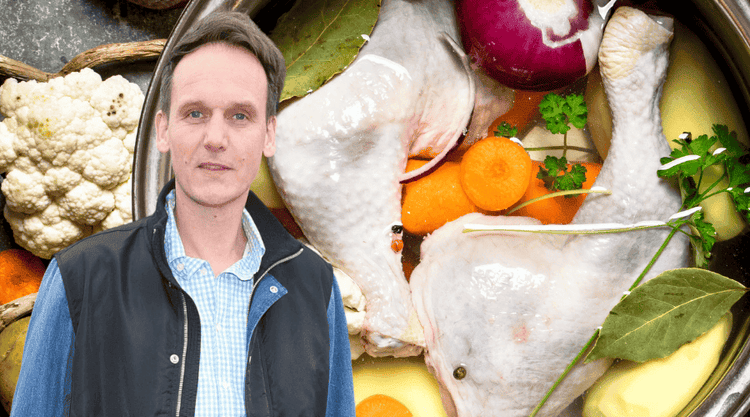 Niesamowity przepis na rosół autorstwa Pascala Brodnickiego. Dodatki zachwycają