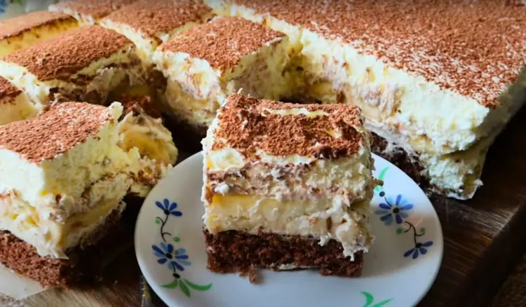 Upiekłem na próbę ciasto od Sylwii. „ Bananowy song" to strzał w 10