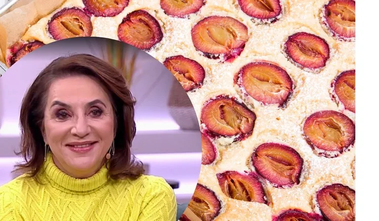 Danuta Martyniuk jest mistrzynią w pieczeniu ciasta ze śliwkami. Robi się je błyskawicznie