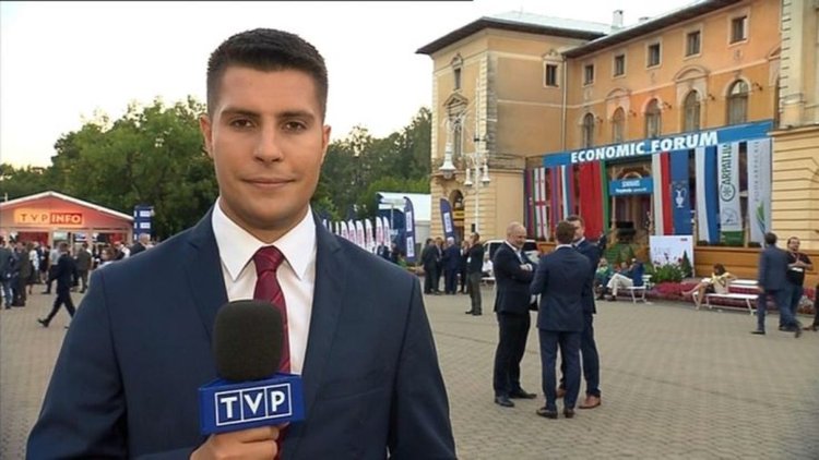 Reporter "Wiadomości" ewakuował się z tonącego okrętu. Szybko znalazł nowe zatrudnienie