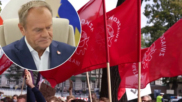 Burza wokół budżetu. Związkowcy: “rząd Donalda Tuska kontynuuje PiS-owską politykę”