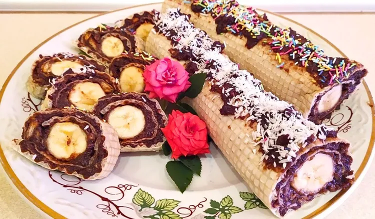 Ta rolada waflowa to smak mojego dzieciństwa. Jest lepsza nawet niż blok czekoladowy