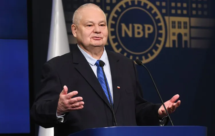 "Inflacji nie ma, potocznie mówiąc". Adam Glapiński o gospodarce Polski