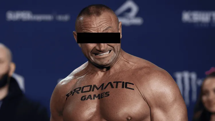 Mariusz P. oskarżony o promowanie hazardu. Znany strongman miał stanąć przed sądem, jest zwrot akcji