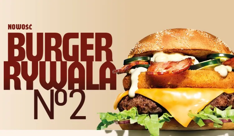 „Nadal robimy to lepiej. Tylko ostrzej”  MAX Premium Burgers prezentuje nowego Burgera Rywala