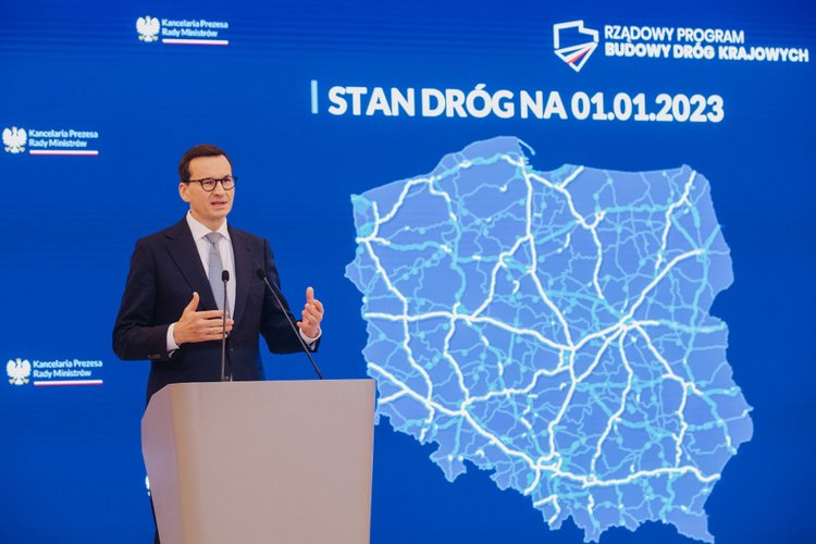 Morawiecki uważa, że za 5-10 lat Polska będzie jednym z najlepiej skomunikowanych krajów w Europie